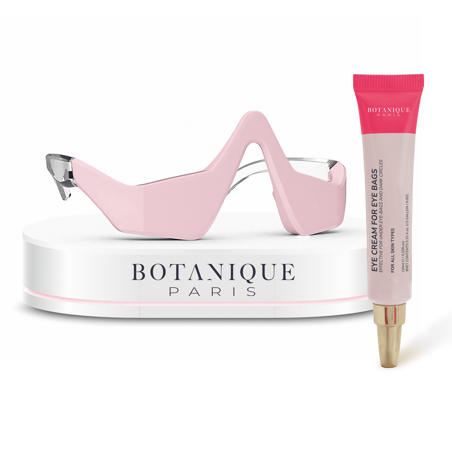 RevitalEyes® 2-w-1 Terapia Czerwonym Światłem + EMS na redukcję worków pod oczami